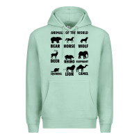 Seafoam Animal Of The World Premium Hoodie - Bettercallsaul