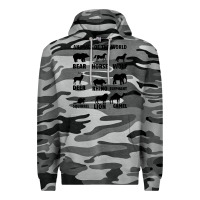 Slate Camo Animal Of The World Premium Hoodie - Bettercallsaul