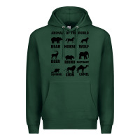 Sports Green Animal Of The World Premium Hoodie - Bettercallsaul