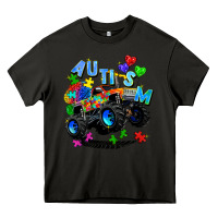 Asphalt monster truck autism Heavy Core Tee - Zillion Design Studio