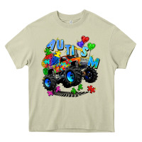 Mossy monster truck autism Heavy Core Tee - Zillion Design Studio