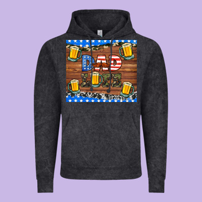 Dad Life With Beers Vintage Hoodie Designed By Hra Design Shop