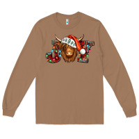Toasted Coconut joy christmas shaggy cow Long Sleeve Tee - Jasminsmagicworld