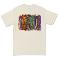 Bone Mardi Gras Brushstrokes Premium Tee - RanaPortraitStore