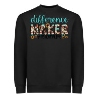 Black difference maker Heavyweight Sweatshirt - JahusDesignShop