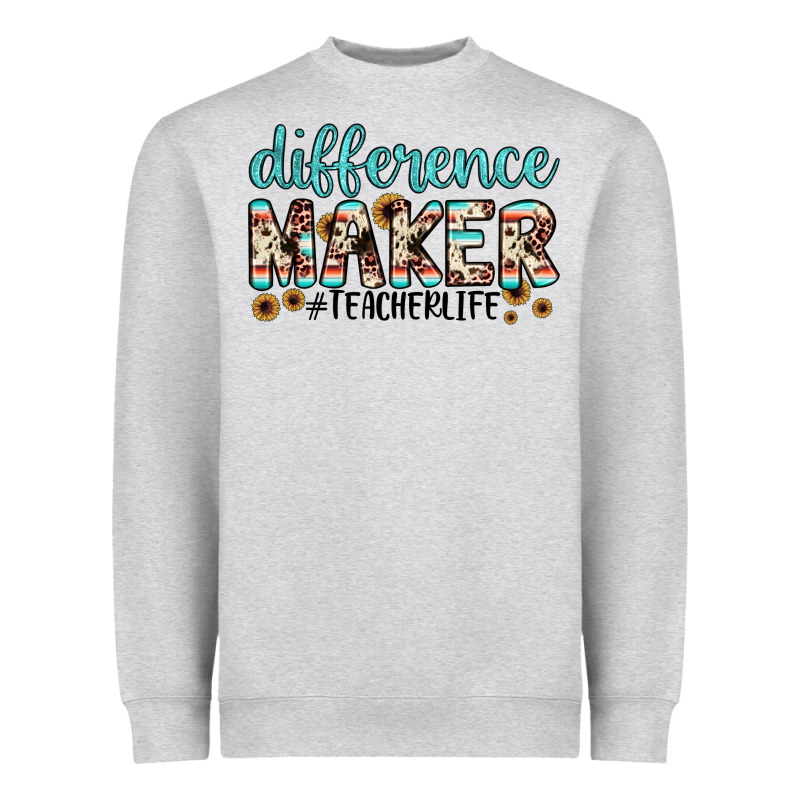 Difference Maker Heavyweight Sweatshirt by JahusDesignShop | Teevron