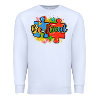 White be kind autism Premium Sweatshirt - LillyAllenDesigns