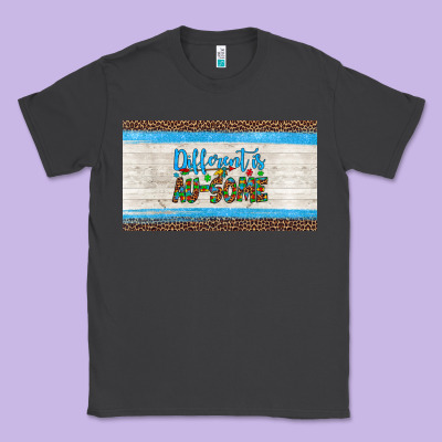 Different Is Ausome Autism  Cup Classic Tee Designed By Artiststas