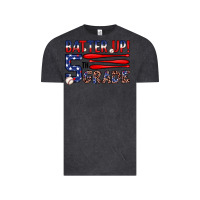 Vintage Black batter up 5th grade Vintage Tee - JahusDesignShop