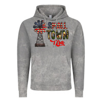Cloud Rock small town usa Vintage Hoodie - CowhideDigitalArt