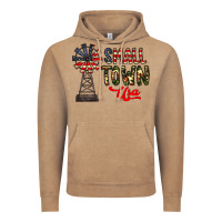 Vintage Coffee small town usa Vintage Hoodie - CowhideDigitalArt