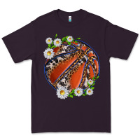 Plum basketball with patterns and daisies Premium Tee - texasbilliewilder