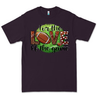 Plum for the love of the game football Premium Tee - BarkalooDesign