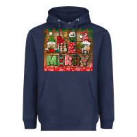 Navy be merry tumbler Heavyweight Hoodie - BundleAndBundleShop