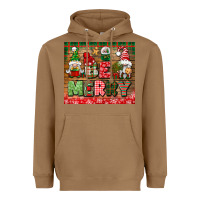 Toasted Coconut be merry tumbler Heavyweight Hoodie - BundleAndBundleShop