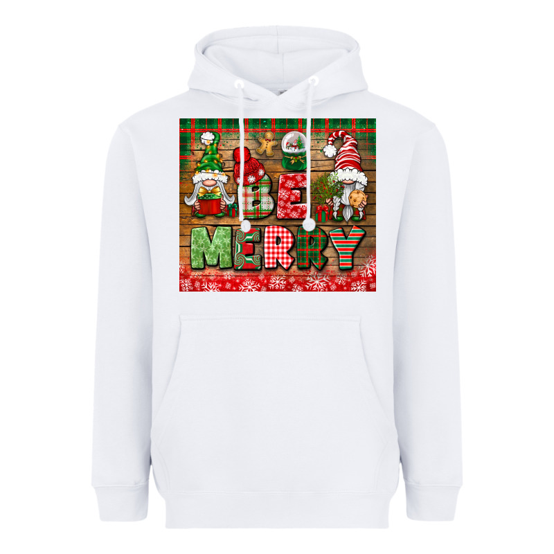 Be Merry Tumbler Heavyweight Hoodie by BundleAndBundleShop | Teevron