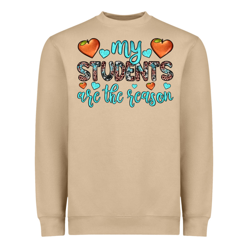 My Students Are The Reason Heavyweight Sweatshirt by JahusDesignShop | Teevron
