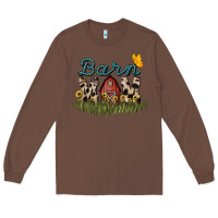 Chestnut barn mom sunflower Long Sleeve Tee - NancyCooperArtShop