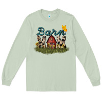 Matcha barn mom sunflower Long Sleeve Tee - NancyCooperArtShop