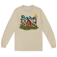 Mushroom barn mom sunflower Long Sleeve Tee - NancyCooperArtShop