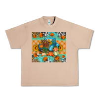 Burro Thanksgiving Truck With Turkey Urban Heavy Tee - Artiststas