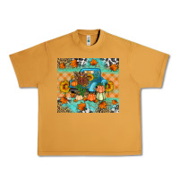 Peanut Butter Thanksgiving Truck With Turkey Urban Heavy Tee - Artiststas