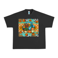 Pigment Black Thanksgiving Truck With Turkey Urban Heavy Tee - Artiststas