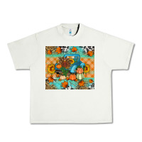 Pistachio Thanksgiving Truck With Turkey Urban Heavy Tee - Artiststas