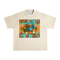 Sandshell Thanksgiving Truck With Turkey Urban Heavy Tee - Artiststas