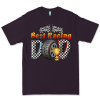Plum best racing dad Premium Tee - texasbilliewilder