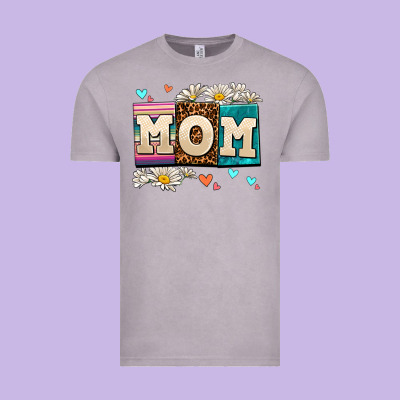 Daisy Mom Vintage Tee Designed By Adodesignshop