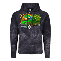 Cloud Black st patricks shamrock gold rainbow balloon candy truck Vintage Hoodie - FaDigitalArtStudio