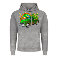 Cloud Rock st patricks shamrock gold rainbow balloon candy truck Vintage Hoodie - FaDigitalArtStudio