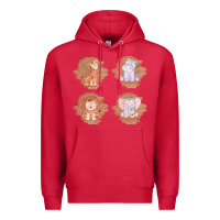 Cardinal Safari Baby Animal Clipart Premium Hoodie - Bettercallsaul