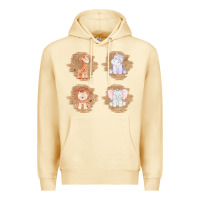 Pina Colada Safari Baby Animal Clipart Premium Hoodie - Bettercallsaul