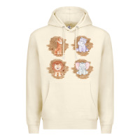 Sandshell Safari Baby Animal Clipart Premium Hoodie - Bettercallsaul