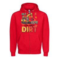 Just A Boy Who Loves Dirt Zipper Hoodie | Teevron