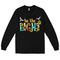 Black be the light Long Sleeve Tee - NancyCooperArtShop