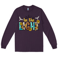 Plum be the light Long Sleeve Tee - NancyCooperArtShop