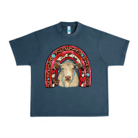 Midnight Navy valentines charolais  rainbow Urban Heavy Tee - JahusDesignShop
