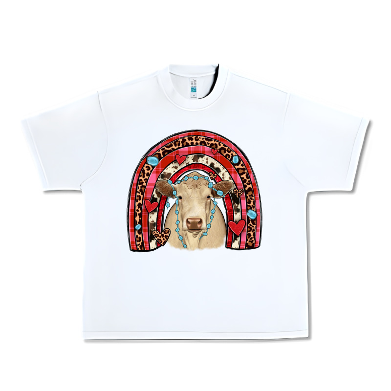 Valentines Charolais  Rainbow Urban Heavy Tee by JahusDesignShop | Teevron