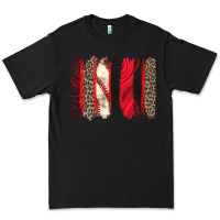Black baseball brushstroke Premium Tee - Zillion Design Studio