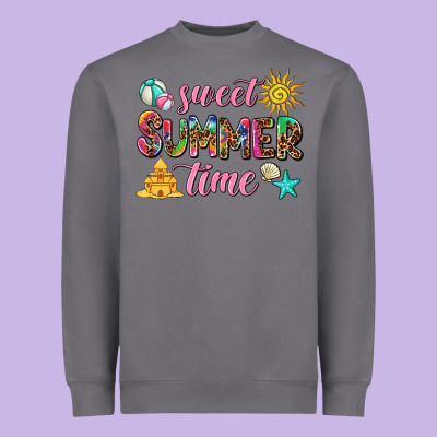 Sweet Summer Time Heavyweight Sweatshirt Designed By Adodesignshop