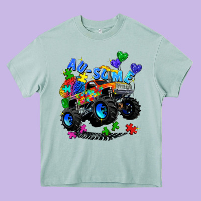 Monster Truck Au Some Heavy Core Tee Designed By Zillion Design Studio