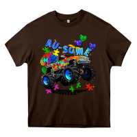 Chocolate Brown monster truck au some Heavy Core Tee - Zillion Design Studio