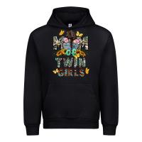 Black mom of twin girls mother's day Urban Hoodie - CowGirlArtShop