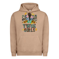 Pigment Burro mom of twin girls mother's day Urban Hoodie - CowGirlArtShop