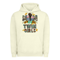 Pigment Pistachio mom of twin girls mother's day Urban Hoodie - CowGirlArtShop