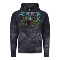 Cloud Black summer aunt Vintage Hoodie - CowhideDigitalArt