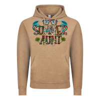Vintage Coffee summer aunt Vintage Hoodie - CowhideDigitalArt